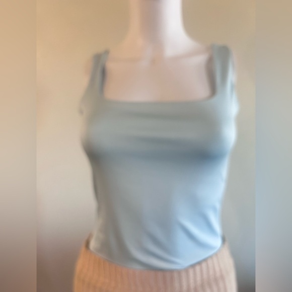 NWOT  Life in the Moment Bodysuit Button Snap blue Women's Size medium - Picture 3 of 10